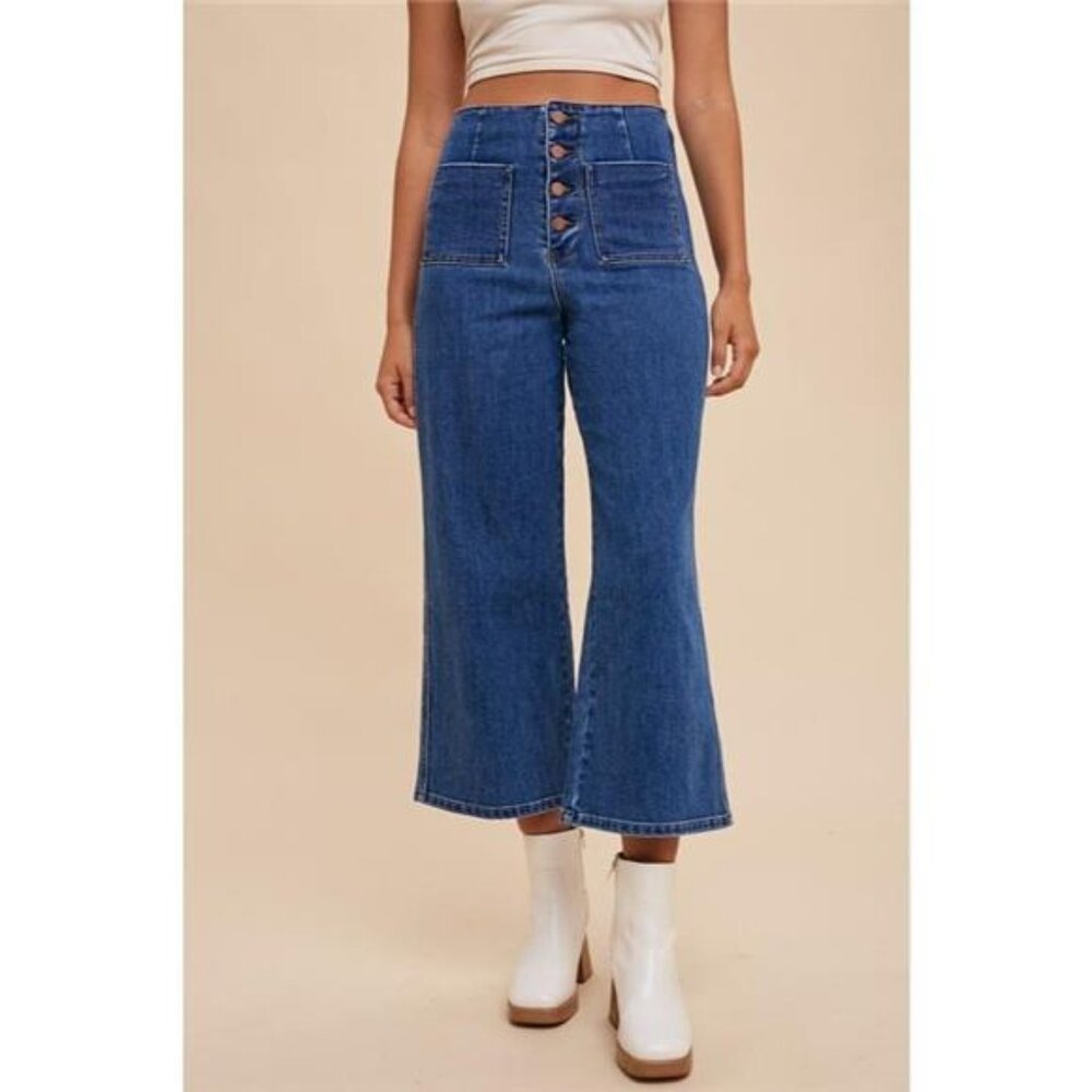 Annie Wear Button‎ Fly High Waist Jeans